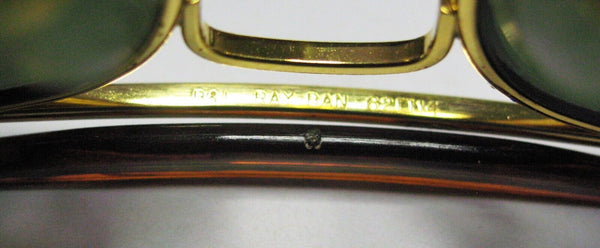 Ray-Ban USA B&L Mint Diamond Hard Aviator Outdoorsman 58mm W1508 Srvr Sunglasses