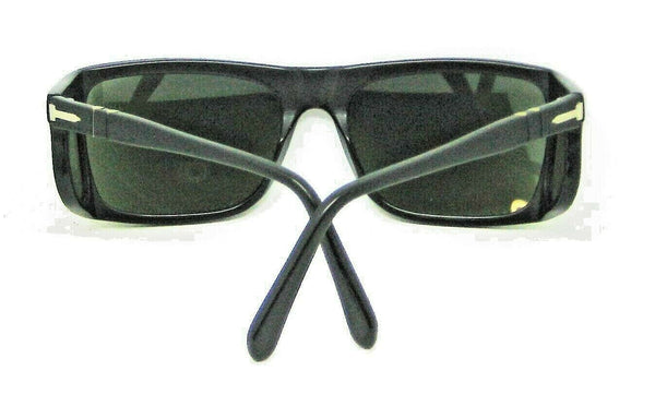 Persol Rare 2551-S Meflecto CC/31 Vintage 80s 4-Lens 56[]18 Matte Bk Sunglasses