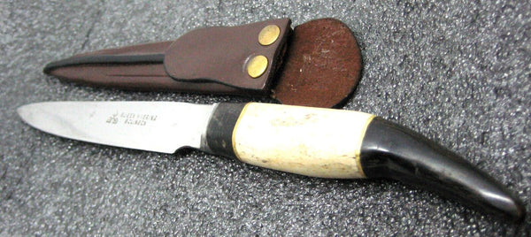 Vintage 1900s Gaucho Facon  Antique Solingen knife Haering. Deer & Buffalo Horn