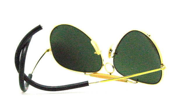 Ray-Ban USA Vintage 1970s B&L Aviator Deluxe Sharp Shooter  62mm G-15 Sunglasses