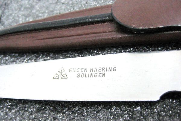 Vintage 1900s Gaucho Facon  Antique Solingen knife Haering. Deer & Buffalo Horn