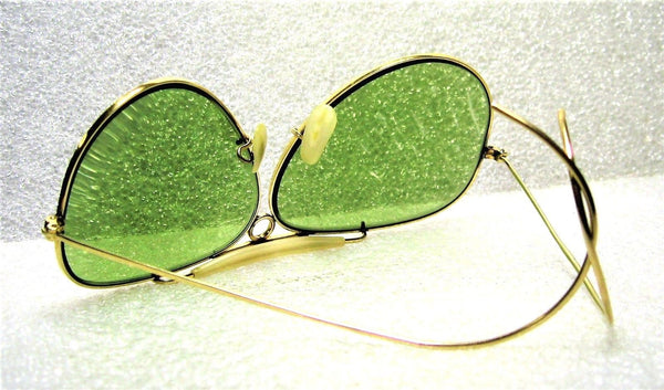 Ray-Ban USA Mint 1950s Vintage B&L Aviator 10k GF RB-3 Bullet Shooter Sunglasses - Vintage Sunglasses 