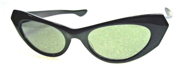 Ray-Ban USA 1950s Vintage B&L Rare Marche' Black Cateye Mint Sunglasses & Case - Vintage Sunglasses 