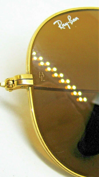 Ray-Ban USA Vintage B&L Aviator Chromax W1665 frame-B-15 lenses 62mm Sunglasses