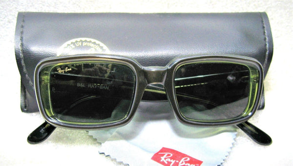 Ray-Ban USA NOS Vintage B&L Undercurrent Translucent Green W2832 New Sunglasses - Vintage Sunglasses 