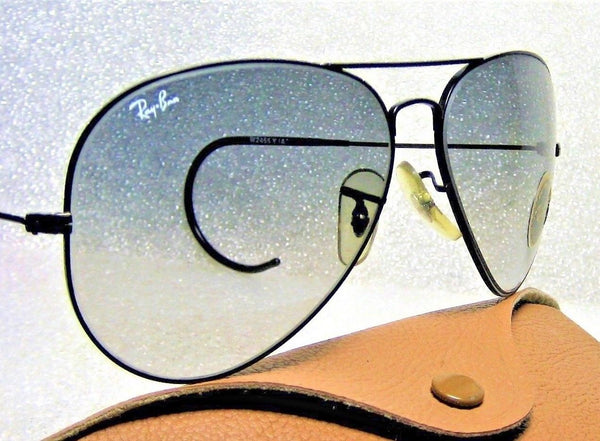 Ray-Ban USA NOS Vintage B&L Aviator W2455 TG Blue UltraGradient New Sunglasses - Vintage Sunglasses 