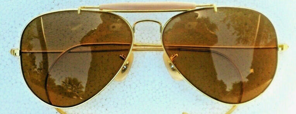 Ray-Ban USA Vintage 1990s NOS B&L Aviator Ambermatic PhotoChromic New Sunglasses