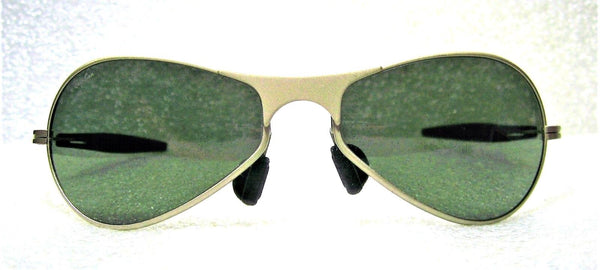 Ray-Ban USA *NOS Vintage B&L "Infinity" Metal W2373 Matte Silver *New Sunglasses - Vintage Sunglasses 