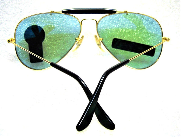 **SOLD**Ray-Ban USA Vintage NOS B&L Aviator ACE-30 Purple Chromax Sport S New Sunglasses - Vintage Sunglasses 