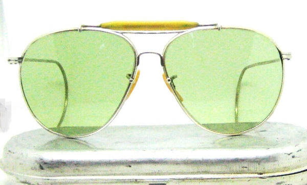Vintage Pre Ray-Ban USA Aviator WWII Bausch & Lomb USAAF USN AN6531 Sunglasses