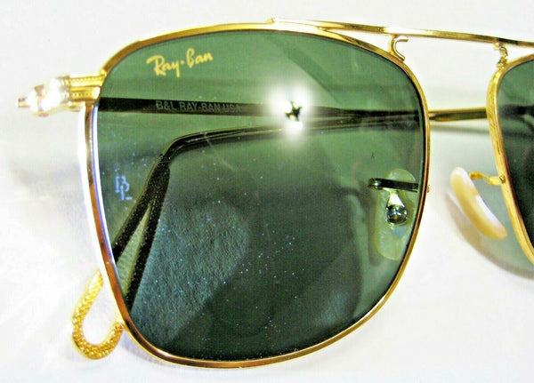 Ray-Ban USA NOS Vintage B&L Mod Aviator Caravan W1698 Pin-Etched New Sunglasses - Vintage Sunglasses 