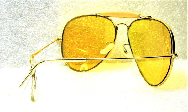 Ray-Ban USA Vintage 1970s B&L Aviator *Ambermatic Outdoorsman *NrMint Sunglasses - Vintage Sunglasses 