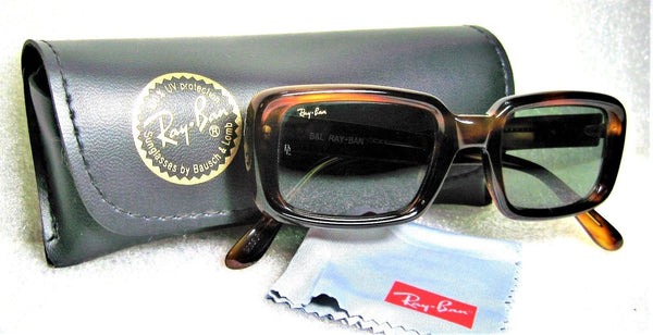 Ray-Ban USA *NOS Vintage *B&L "Undercurrent" Wood Tortoise W2831 *New Sunglasses - Vintage Sunglasses 