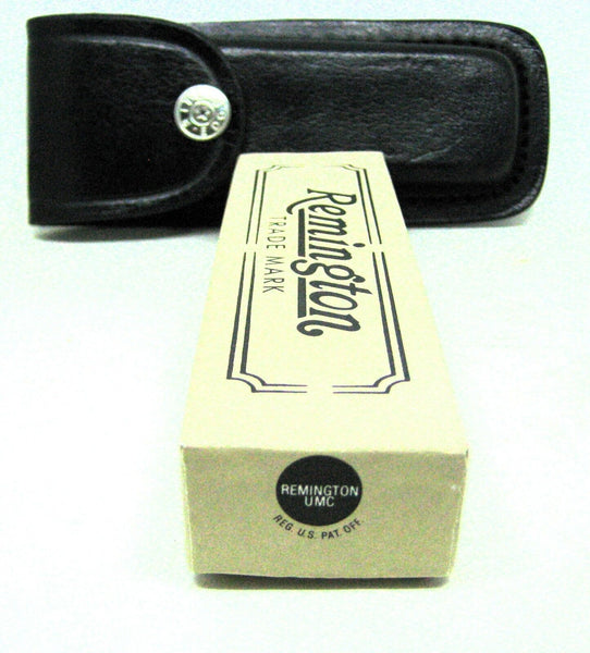 Vintage 1990 NOS Remington UMC USA R1306 Big Tracker Bullet Knife NewInBox-Sheth