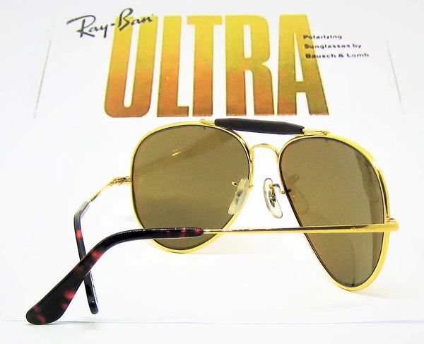 *Rare Ray-Ban USA Vintage NOS B&L Aviator Ultra Bravura RB50 W1219 Sunglasses