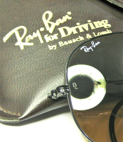 Ray-Ban USA Vintage NOS B&L Aviator for Driving TGM Top Gradient Sunglasses