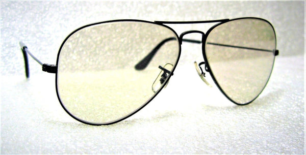 Ray-Ban USA NOS Vintage B&L Aviator Blue Super-Changeable 58 Lens New Sunglasses - Vintage Sunglasses 