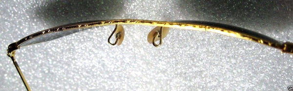 Ray-Ban USA NOS Vintage B&L Mod Aviator W2001 PinpointEtched Gold New Sunglasses - Vintage Sunglasses 