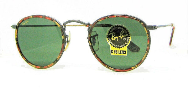 Ray-Ban USA Vintage NOS B&L Classic Metals Tortuga CHIP W1677 New Sunglasses