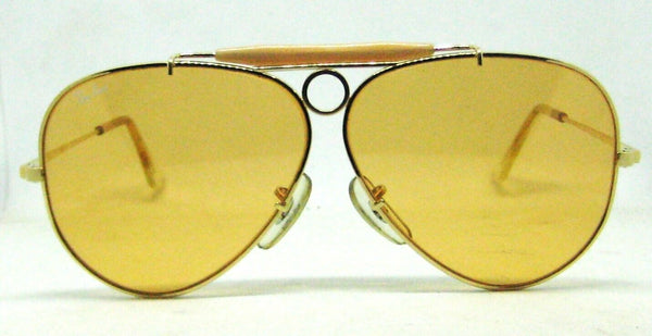 Ray-Ban USA Vintage 1990s B&L NOS Aviator Ambermatic BH Shooter New Sunglasses