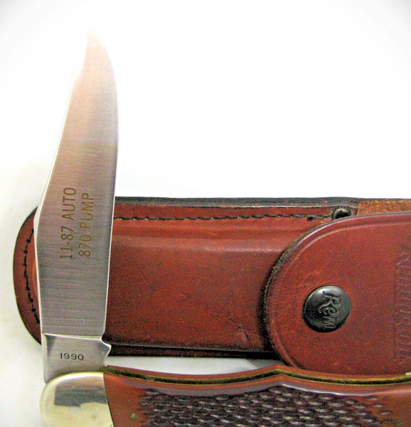 Remington UMC 11-87 Auto 870 Vintage 1990  Pump Hunters Folding NEW Pocket Knife