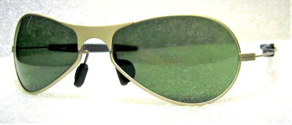 Ray-Ban USA Vintage NOS B&L Orbs Infinity W2373 Matte Silver New Sunglasses - Vintage Sunglasses 