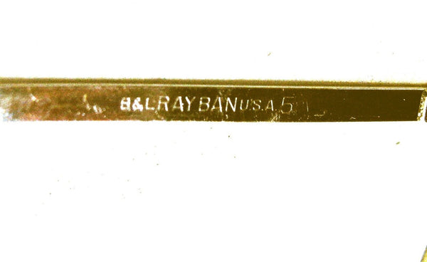 Ray-Ban USA 1950/60s Vintage B&L Olympian III First Gen Rare Excelent Sunglasses