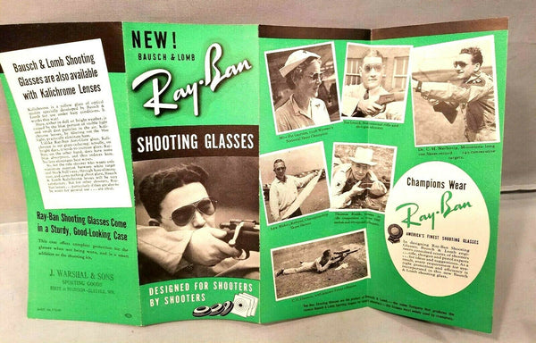 Ray-Ban Vintage NOS USA B&L Aviator Bullet Hole Shooter G-31 DGM New Sunglasses