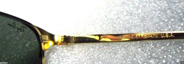 Ray-Ban USA NOS Vintage 90s B&L Signet Classic Metals W0386 NewInBox Sunglasses