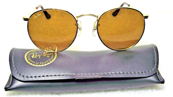 Ray-Ban *NOS Vintage B&L 24k Classic Metals Arista Tortuga W2186 *NEW Sunglasses - Vintage Sunglasses 