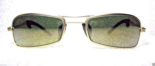 Ray-Ban USA NOS Vintage B&L Orbs "AXIS" W2308 Brush Gold Mirrored New Sunglasses - Vintage Sunglasses 