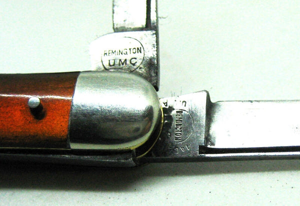 Remington UMC Antique R1285 2-Blade Tortoise Shell Swell Center Jack Knife USA!