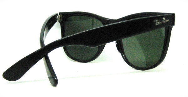 Ray-Ban USA Vintage 1980s B&L Wayfarer II L1724 Ebony Nr.Mint Sunglasses & Case