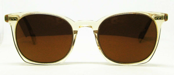 Peoples Vintage L.A. Coen OV5297SU 49-20 Transparent Full Mirror NOS Sunglasses - Vintage Sunglasses 