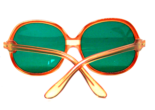 Vintage Rare Emilio Pucci 1960/70s Psychedelic France Mint Sunglasses