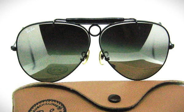 Ray-Ban USA Vintage B&L NOS Aviator DGM G-31 Bullet Hole Shooter New Sunglasses
