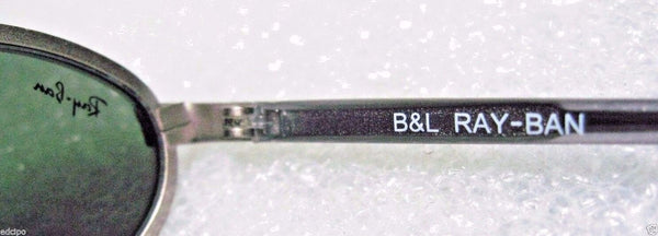 Ray-Ban USA Vintage NOS B&L Side Street W2852 Gloss Pewter G-15 New Sunglasses