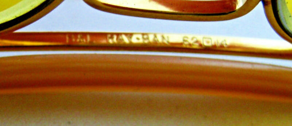 Ray-Ban USA Vintage 1970s B&L Aviator Ambermatic Outdoorsman II Mint Sunglasses
