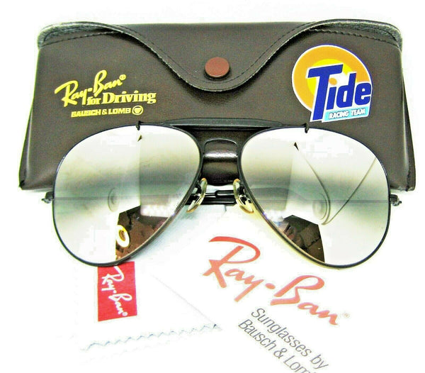 Vintage Ray-Ban USA B&L Aviator "Cobra" NASCAR Outdoorsman DGM NOS Z0424 Sunglasses