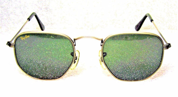 Ray-Ban USA *NOS Vintage B&L Antique Collection Pewter W1287 NEWinBOX Sunglasses - Vintage Sunglasses 