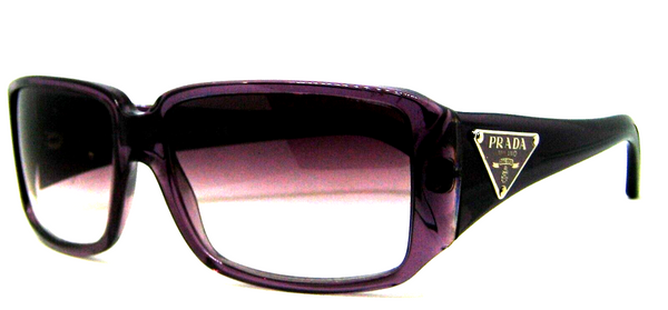 Prada Milano New Top Gradient SPR 16L 57[]15 Translucent Plum Sunglasses & Case
