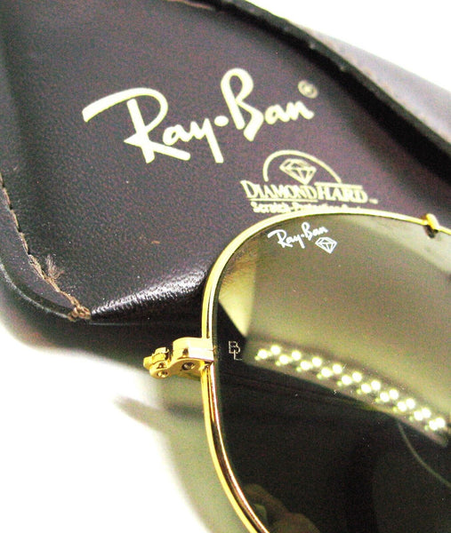 Ray-Ban USA B&L NOS Diamond Hard Aviator Outdoorsman II The General Sunglasses