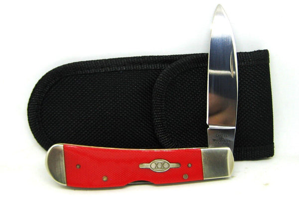 New CASE XX Bose Red 2021 G-10 Smooth Tribal Lock - New In Box