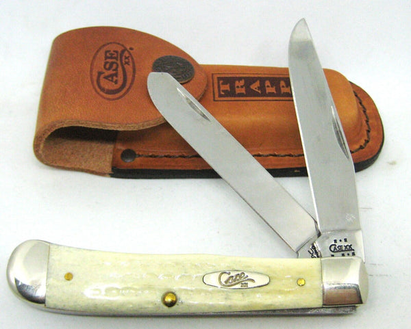 Case XX SS USA Natural Trapper 00279 New in Box Vintage 2003 NEW Knife & Sheath