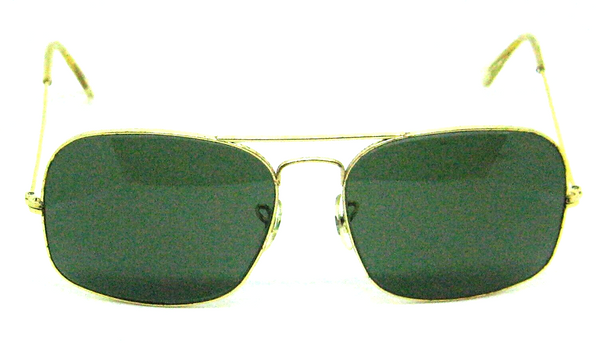 Ray-Ban USA Vintage 1960s B&L Aviator Caravan Explorer Rare Unique  Sunglasses