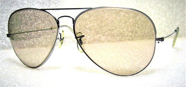 Ray-Ban USA *NOS Vintage B&L Aviator Blue *Changeable White Gold *NEW Sunglasses - Vintage Sunglasses 