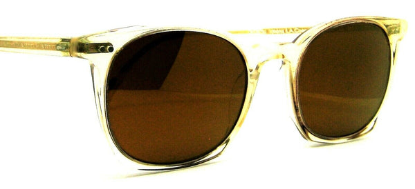 Peoples Vintage L.A. Coen OV5297SU 49-20 Transparent Full Mirror NOS Sunglasses - Vintage Sunglasses 