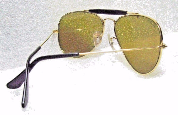 Ray-Ban USA NOS Vintage B&L Aviator Chromax W1663 Driving Series NEW Sunglasses - Vintage Sunglasses 