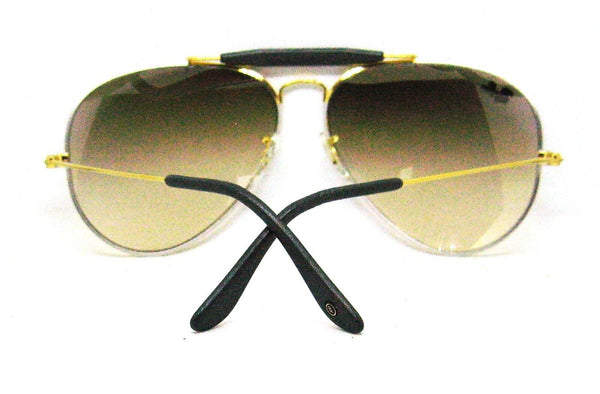 Ray-Ban USA Vintage NOS B&L Aviator Precious Metals Platinum White Sunglasses