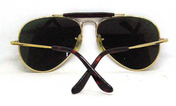 Ray-Ban USA B&L NOS Diamond Hard Aviator Outdoorsman 58mm W1506 Survr Sunglasses